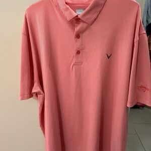 Callaway Men's Pink Polo Shirt